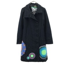 Desigual Long coat 38 black