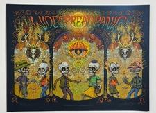 Widespread Panic Poster Milwaukee WI Riverside 2025 Official Marq Spusta S/N