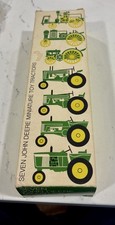Vintage dicast John Deere Miniature Tractors set- see description for models