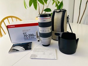Canon EF 70-200mm f/2.8L IS USM Camera Lens Very good condition