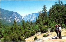 Park Rangers, KINGS CANYON NATIONAL PARK, California Postcard - Mike Roberts