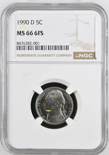 1994-D NGC MS 66 6FS United States 5c Jefferson Nickel