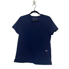 Figs Technical Collection Scrubs Set Women's Blue Small Top Pants Petite Small