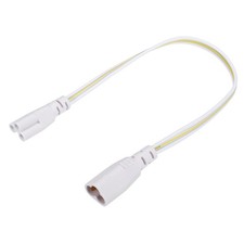 4Pcs T5 T8 LED Tube Connector Cable 30CM Male to Female Double End