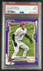 SHOHEI OHTANI PSA 9 2021 BOWMAN #85 PURPLE 155/250 ANGELS