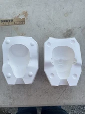 Byron Molds B240A Ceramic Mold Doll Head - Art Slip Cast Pottery