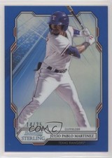 2019 Bowman Sterling Prospect Blue Refractor 14/25 Julio Pablo Martinez fm0