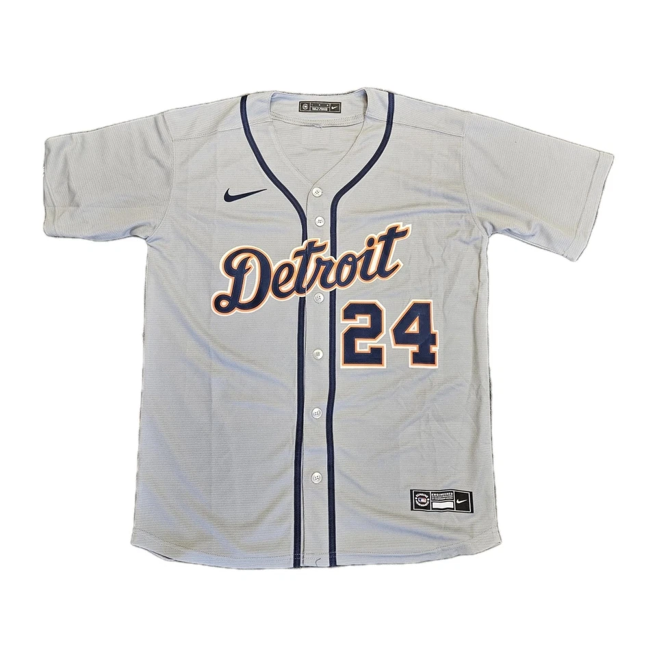 Miguel Cabrera Autographed Nike Gray Detroit Tigers Jersey JSA WITNESS COA - Image 2 of 3