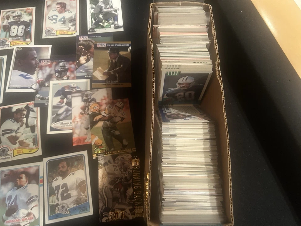 Dallas Cowboys manga cientos - Emmitt Smith, Irvin, Aikman, Walker años 80-90 Foto 2 de 4