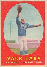 1958 Topps #18 Yale Lary
