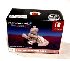 MCDONALDS 2024 MARIO KART DELUXE HAPPY MEAL TOY - 10 PINK GOLD PEACH KART - NEW
