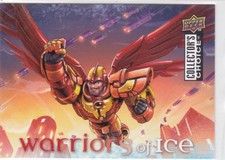 09/10 COLLECTORS CHOICE..HENRIK ZETTERBERG..WARRIORS OF ICE..CARD # W2.RED WINGS