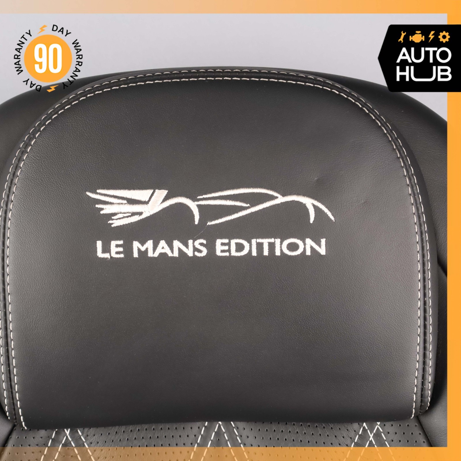 12-18 Bentley Continental GTC Rear Top Upper Seat Cushion Le Mans Edition OEM