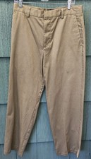 Dockers D3 Tan Dress Pants Mens 32X30 Classic Fit Iron Free Business Casual
