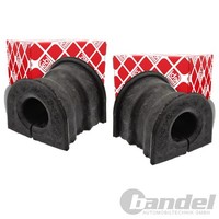 2X febi 15Mm Stabilager Vorne Passend FüR Toyota Land Links+Rechts