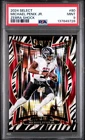 2024 PANINI SELECT ZEBRA SHOCK #80 MICHAEL PENIX JR. ROOKIE RC PSA 9