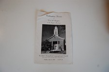 1946 St. John's Church Newport Kentucky Ordination of Carl Chappie Program