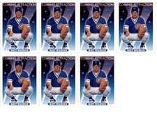 (7) 1993 Topps #812 Matt Walbeck RC Chicago Cubs Card Lot