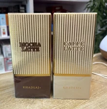Caffe Latte + Mocha Latte Eau De Parfum By Khadlaj Bundle
