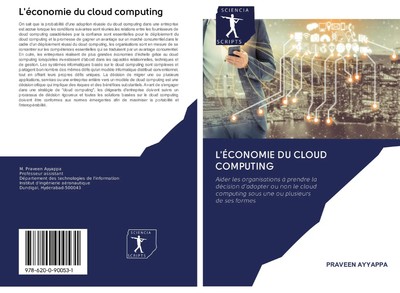 L'économie du cloud computing Praveen Ayyappa Taschenbuch Paperback Französisch