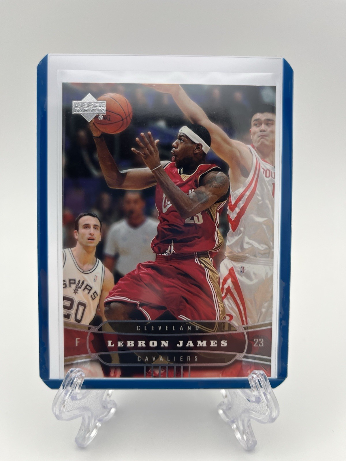 2004-05 Upper Deck LeBron James #26 Cavaliers Yao Ming Manu