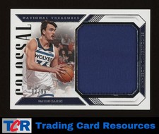 2018-19 Panini National Treasures #CLM-DS Dario Saric Colossal Materials #/99