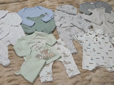Carter's, Disney & Others Infant Boys  Clothing Lot of 15 Size 0-3 & 3 Months