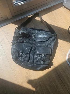 AllSaints Vintage Leather Hobo Shoulder Bag - Image 1 of 4