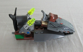 Lego Batman Killer Croc Jet-Ski Air Boat Vehicle Set #7780 2006 DC Super Heroes