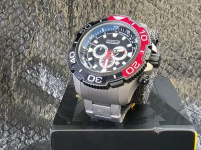 INVICTA - Ti-22 KAIJU Rojo/Negro - 65mm - Titanio - 100m WR - Envío GRATIS - Imagen 1 de 4