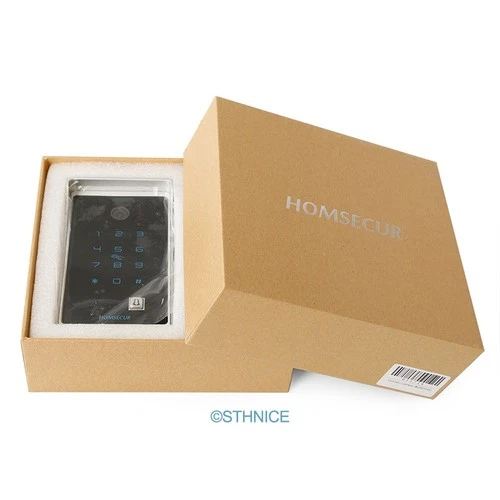 HOMSECUR 4 Wire Video Doorphone Entry Intercom Touch Screen Auto Phone Doorbell