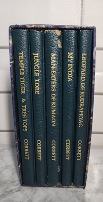 Jim Corbett Collection Safari Press Five Volume Box Set Edition Hardcover *READ