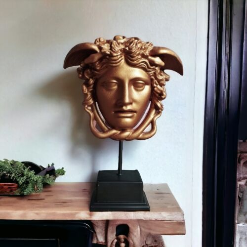 12" 30 cm Medusa Cabezal Estatua Griega Decoración del Hogar Medusa Arte Mitología Griega - Imagen 1 de 6