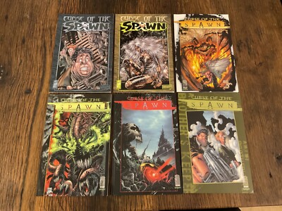 Sammlung 6 x Curse of the spawn Infinity deutsch: Nr. 3,4,8,10,12,13 /1.Auflage