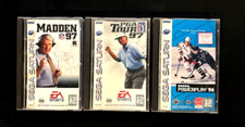 Madden 97 + PGA Tour 97 + NHL Powerplay 96 - EA Sports 3-PACK Sega Saturn