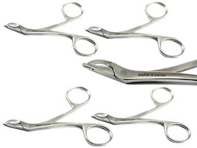 5x Skin Wound clip Remover staple forceps surgery clamp 12 cm surgical NATRA