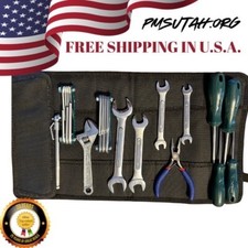 Kit de herramientas enrollables Kawasaki Ninja ZX9R 650 650R 700 híbrido 750R ZX7RB ZX9 ZX7R bolsa