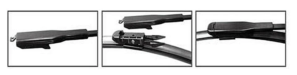 For Mercedes-Benz Sprinter 2006-2018 New Front Windscreen Wiper Blades 26"24" - Image 3 of 4