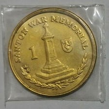 2014 Isle of Man Santon War Memorial 1p One Penny Coin