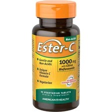 American Health Ester-C with Citrus Bioflavonoids,1000 mg,45 Veg Tabs