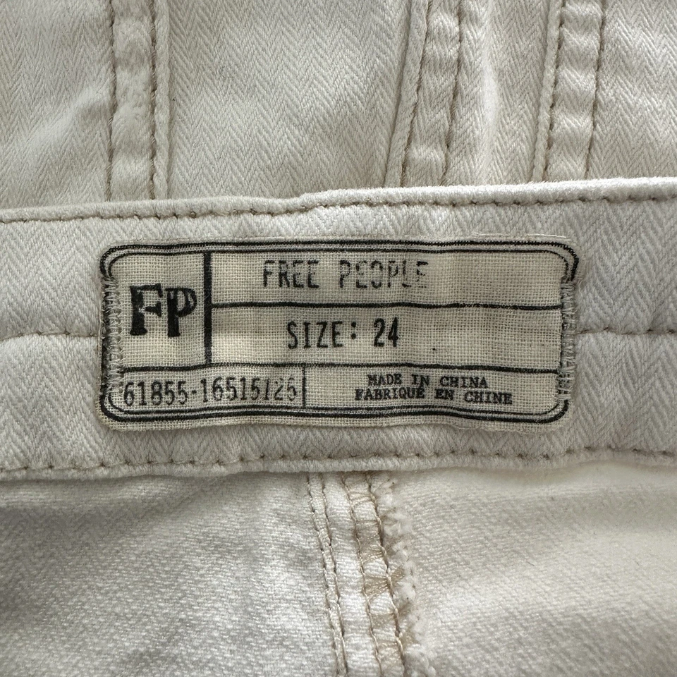Pantalones Cortos Free People Copo de Nieve Trenzados Botón Mosca Talla 24 Nuevos con Etiquetas Foto 4 de 4