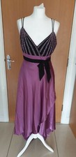 Lilac Beaded Prom Party Evening Gown Size 10