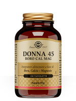 Donna 45 Boro Cal Mag Solgar 100 Tavolette