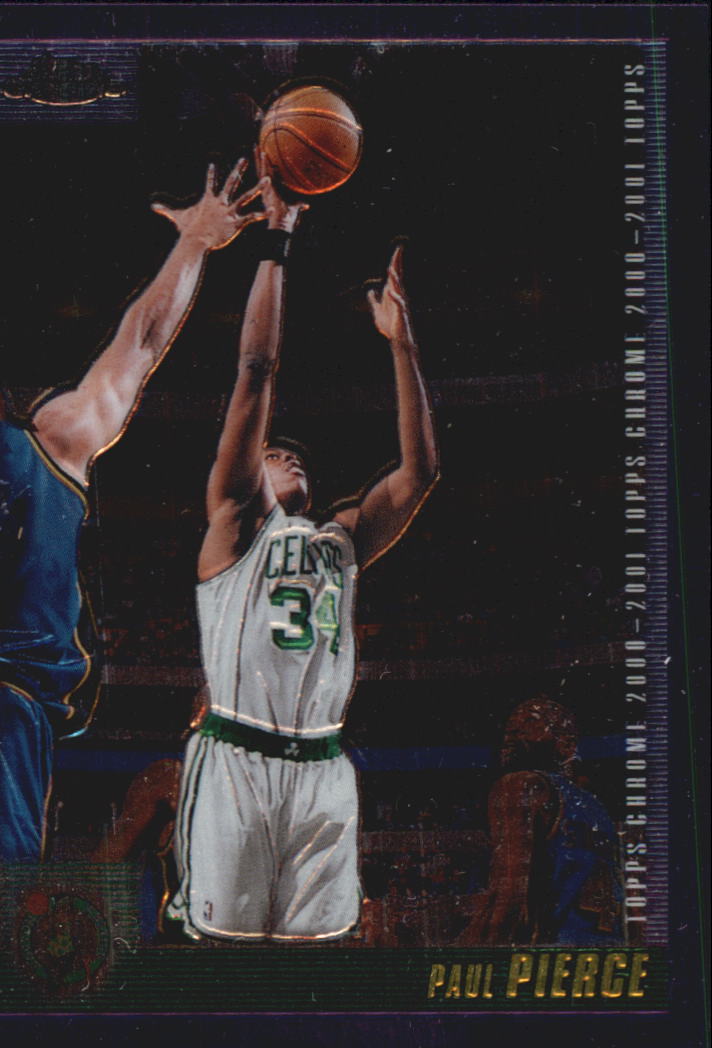 2000-01 Topps Chrome #51 Paul Pierce Card