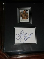 ANTHONY ANDERSON MATTED ALLEN AND GINTER CARD WITH SIGNED CARD
