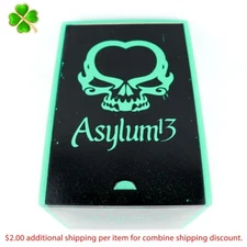 Asylum 13 Cool Brew 54 x 6 Empty Wood Cigar Box 6.5" x 4.5" x 4.5"