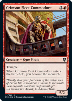 Crimson Fleet Commodore x4 - Commander Legends - NM-Mint, English - Commander Le