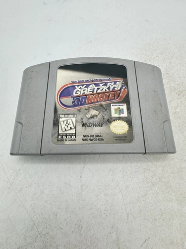 Wayne Gretzky's 3D Hockey for Nintendo 64 N64 Cart Only Tested