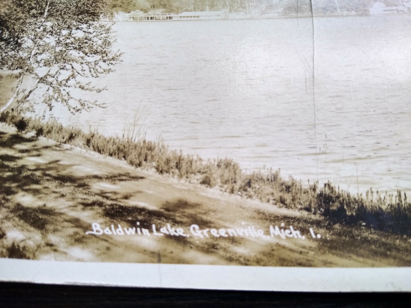 1941 View Of Baldwin Lake, Greenville Michigan, RPPC Photo Postcard eBay