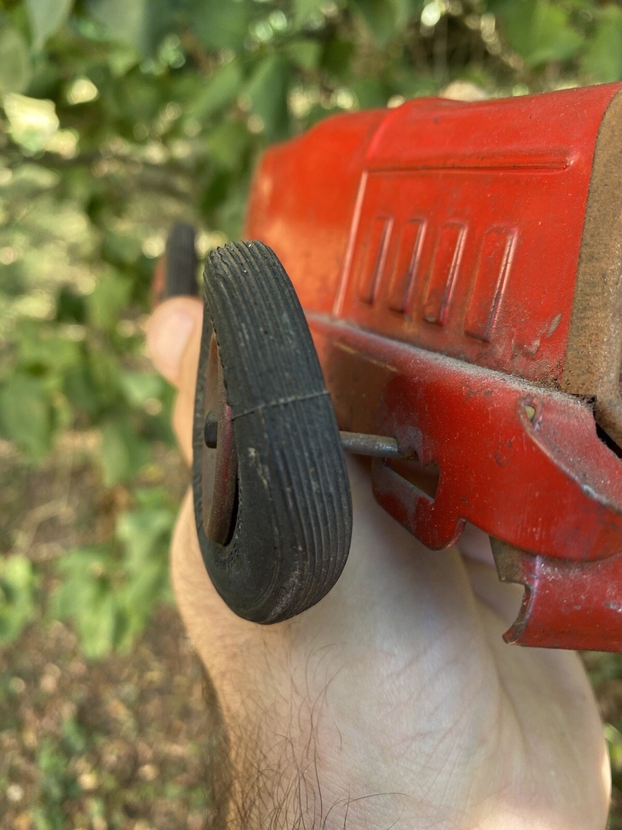 Jouet Ancien Citroën Rosalie Des Records – Mécanique En Tôle, Avec Clé D’origine, échelle 1:18